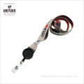Woven Lanyard with Retractable Clip